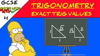 How to Calculate Exact Trig Values for Higher GCSE Maths