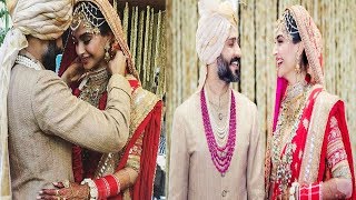 বিয়ে করলেন বলিউড অভিনেত্রী সোনম কাপুর !!! Sonam Kapoor Got Married To Anand Ahuja !!