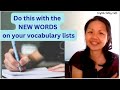 Are You Just Keeping Lists of New English Words? | Learn English Vocabulary