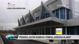 Jokowi Resmikan Bandara Silangit Berbasis Digital