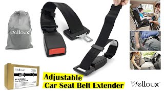 Adjustable Car Seat Belt Extender | by Welloux