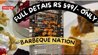 Barbeque Nation Asansol 2023 || unlimited food || per head cost || chicken || prawn || mutton ||