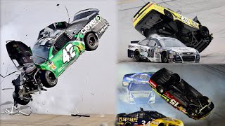 Every NASCAR flip, blowover, and airborne crash from the Gen-6 era