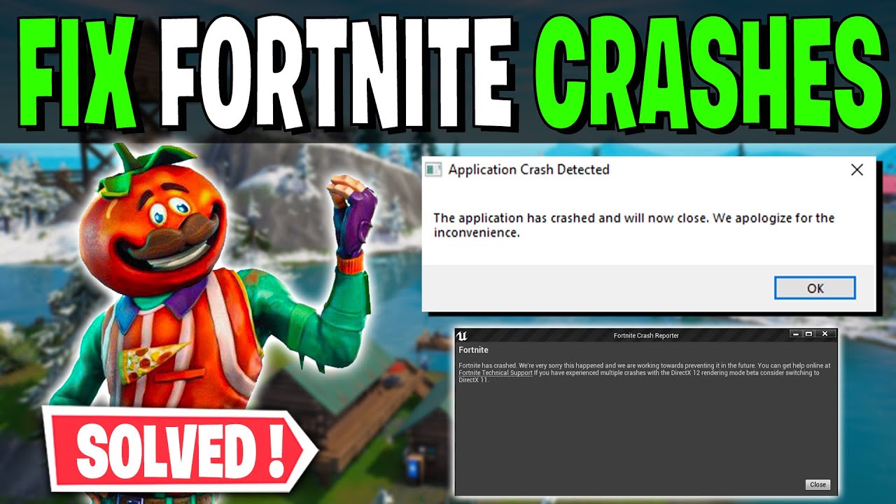 How To FIX Fortnite Crash On Pc | Fortnite Freezing | Fortnite Crash ...