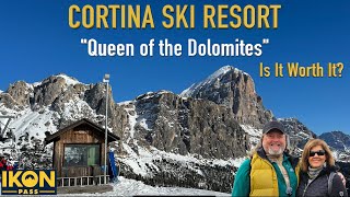 IKON: Cortina Ski Resort - Queen of the Dolomites, Italy (4K, Insta360 X4)