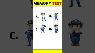 Memory Test | Memory Test By Emoji | Test Your Memory | #shorts #ytshorts #viral #shortsfeed
