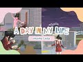 a day in my life, ke salon💇🏻‍♀️||sakura school simulator