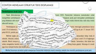 Menelaah Struktur Teks Eksplanasi (Penerapan dengan Contoh)