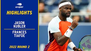 Jason Kubler vs. Frances Tiafoe Highlights | 2022 US Open Round 2