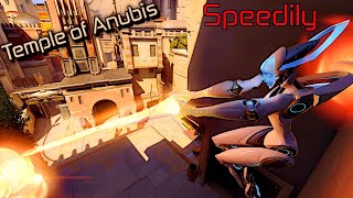 Speedily Melts Temple of Anubis ft. Reiner [Pro Overwatch POV]