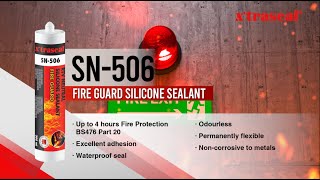 x'traseal SN-506 Fire Guard Silicone