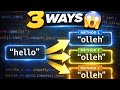 Reverse a String in 3 Ways 😳 (JavaScript Tutorial)