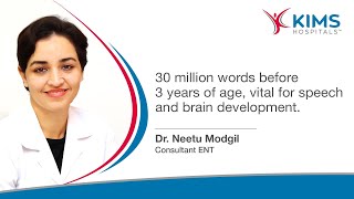 30 million words before 3 years of age, vital for speech and brain development | KIMS Hospitals