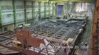 Halifax Shipyard: Shipbuilding Time Lapse