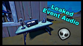 New Leaked Fortnite Alien Event Audio | Fortnite Secret Foreshadowing Quests