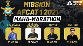 MISSION AFCAT 1 2021 | General Awareness Maha Marathon | Defence Adda247