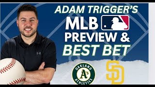 Oakland Athletics vs San Diego Padres Picks and Predictions Today | MLB Best Bets 6/11/24