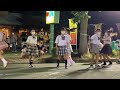 ダンススタジオmpf東根校 女子hiphop「第52回ひがしね祭」東根市役所20220811