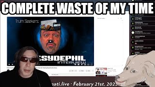 Mad at the Internet - Josh's Thoughts on DarksydePhil's Interview with Truthseekers (Feb 21st, 2025)