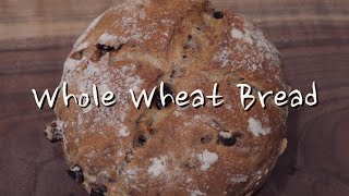 [ENG SUB]발효빵틀없이 예쁘고 맛있게 비건 통밀빵 만들기 - Whole Wheat Bread l 온베이킹 On Baking