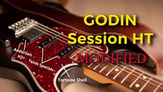 Godin Session HT: MOD with Anderson H2+ and Fender Texas Specials!