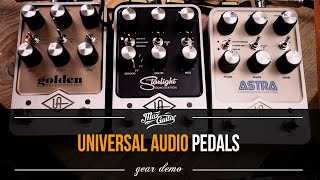 The new UNIVERSAL AUDIO UAFX pedals are STELLAR! The Golden, Starlight and Astra in the house!!