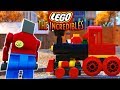 BRICK RIGS BOB BUILDS AND STOPS THE LEGO TRAIN! (Lego The Incredibles Gameplay #24)