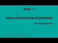 SAP Functional Interview Questions and Answers - Ganesh Padala