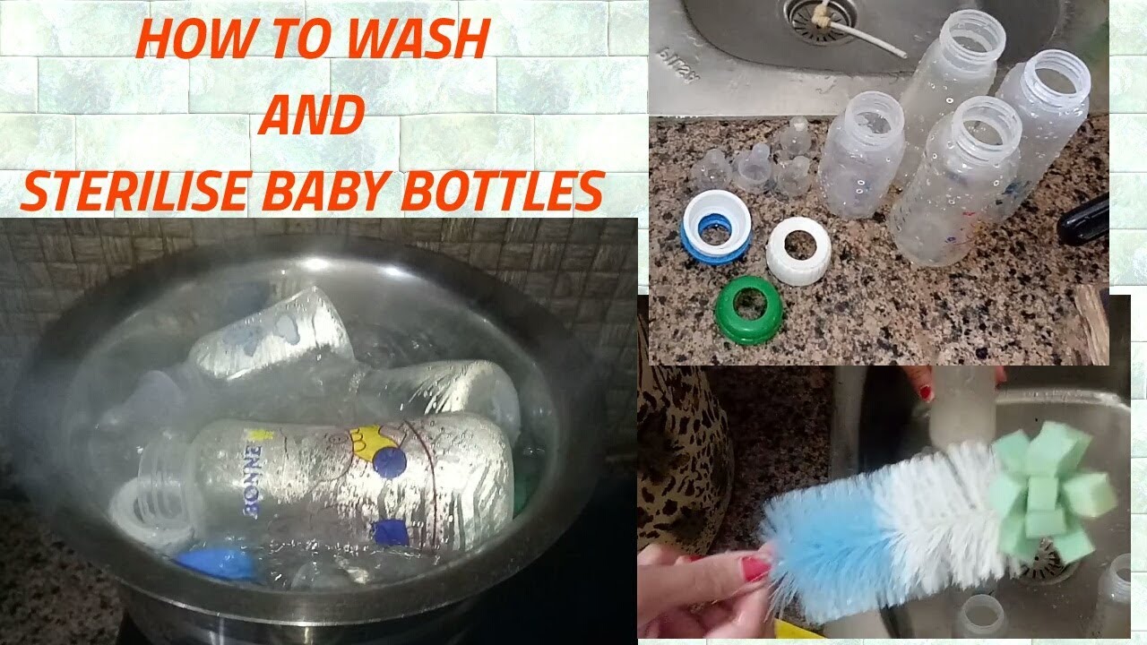 How To Wash And Sterilize Baby Feeding Bottles? - YouTube