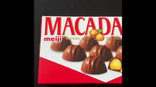 Japan Best Seller Meiji Macadamia || #chocolates#shorts#ASMR