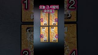 [타로쇼츠] ❤️오늘 그 사람의 속마음❤️ #타로카드 #tarot #타로 #타로운세