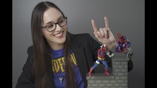 Target Exclusive Hasbro Marvel Legends Retro Vintage Cyborg Spider-Man In-Hand Carded Unboxing