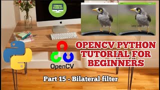 Bilateral Filter OpenCV Python | Image Processing Tutorial in Tamil | OpenCV Python Tutorial