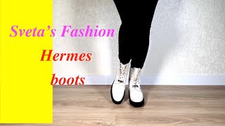 Hermes Funk Ankle boots распаковка, примерка, размер!