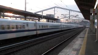 2009.11.21　300系のぞみ175号、姫路駅通過。