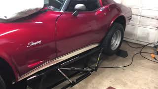 LS swapped C3 Corvette rear upgrade..