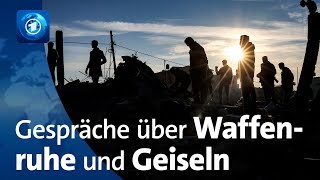 Abkommen zu Waffenruhe in Gaza und Geisel-Freilassung in Reichweite