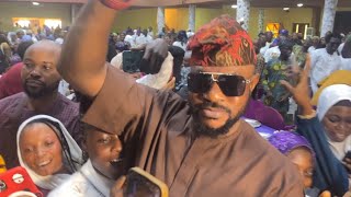 Moment Odunlade Adekola turns Afeez Owo’s Father Burial as he pulls Crowd in Iseyin