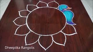 Bhogi rangolis 🦚 sankranti muggulu #sankranthi #pongal #rangoli #muggulu