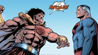 Old Superman Humbles Hercules