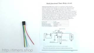 Multi-functional 12v Timer Relay. Introduction