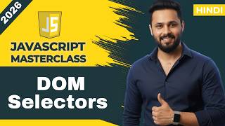 JavaScript Tutorial in Hindi #65 JavaScript querySelector vs querySelectorAll | DOM Selectors