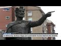 in kosovo s mitrovica serbian flags and nationalist murals blanket the streets of its serb enclave