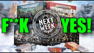 Games Workshop BOMBSHELL!!!  Christmas Battleforce Boxes are HERE...Warhammer 40,000 #New40k #NewAoS