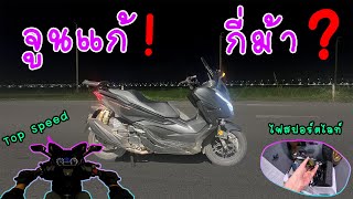 [EP. 81] : จูนแก้ Forza350 หลังจากเปลี่ยนท่อ | อัพเดทราคาไฟสปอร์ตไลท์ | Top Speed Forza350