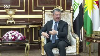 Masrour Barzani سەرۆکوەزیران مەسرور بارزانی و سەرۆکی هاوپەیمانی سیادە کۆبوونەوە