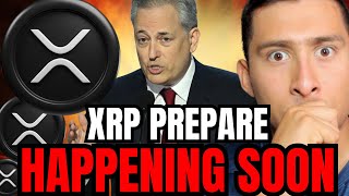 XRP URGENT - CRYPTO Czar HUGE ANNOUNCEMENTS (GET READY NOW)