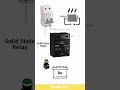 Solid State Relay with Battery Storage: DC to AC Conversion for Heater Control.