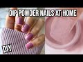 how to do dip powder nails at home step by step tutorial | AzureBeauty | dip nails for beginners