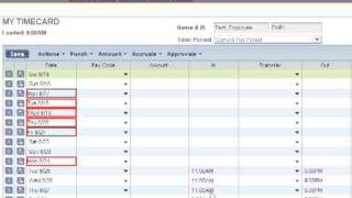 Editing Non-Exempt Time in Kronos